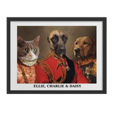 The Lords & Lady Pet Portrait