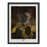 Noble Commander Pet Portrait