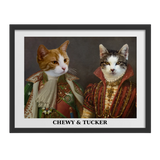 Royal Couple Pet Portrait