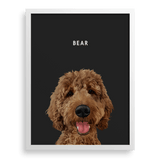 Custom Modern One Pet Portrait