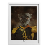 Noble Commander Pet Portrait