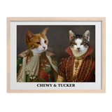 Royal Couple Pet Portrait