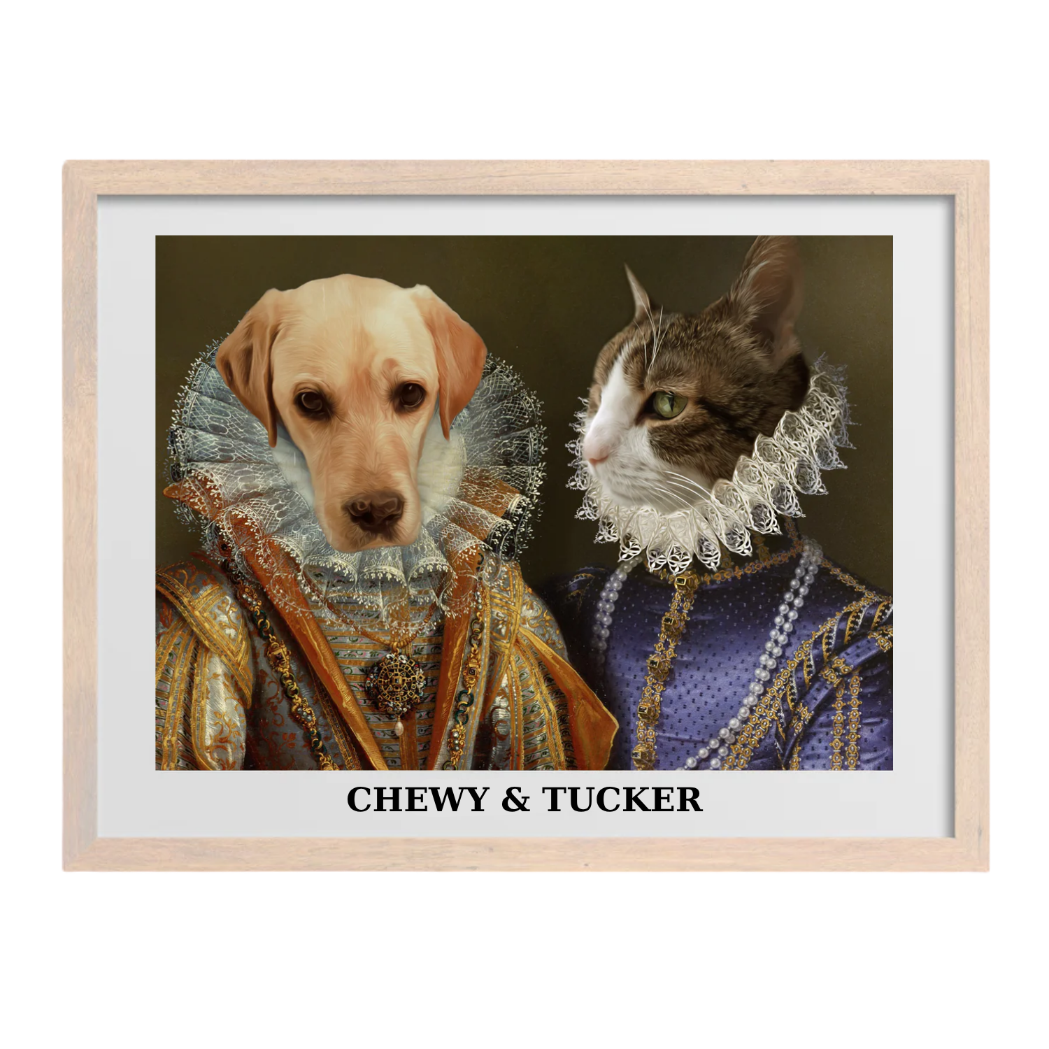 Palace Duke & Duchess Portrait