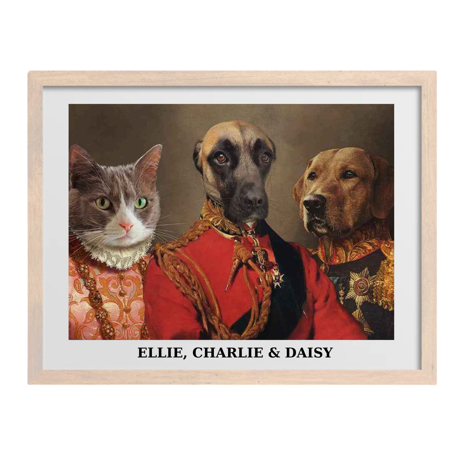 The Lords & Lady Pet Portrait