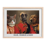The Lords & Lady Pet Portrait