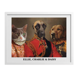 The Lords & Lady Pet Portrait