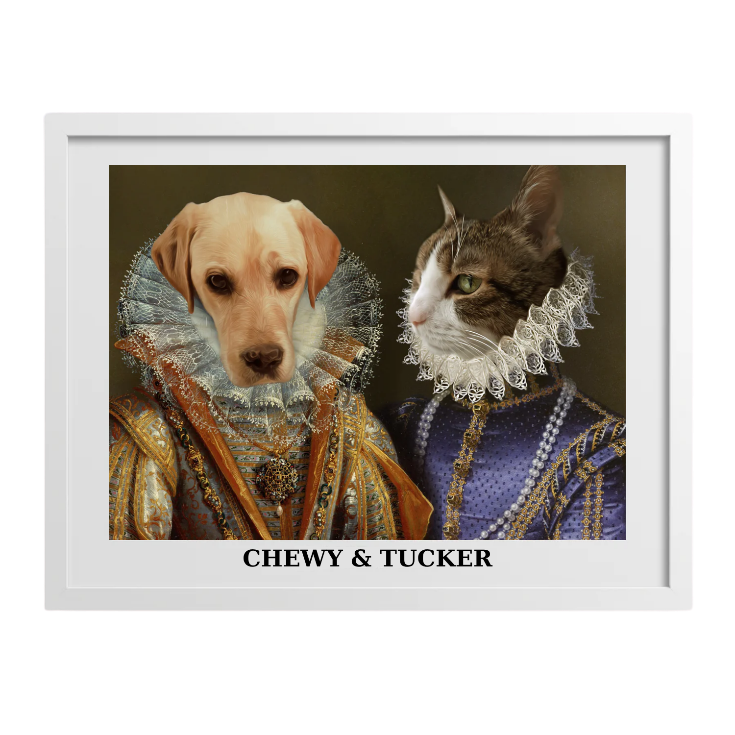 Palace Duke & Duchess Portrait