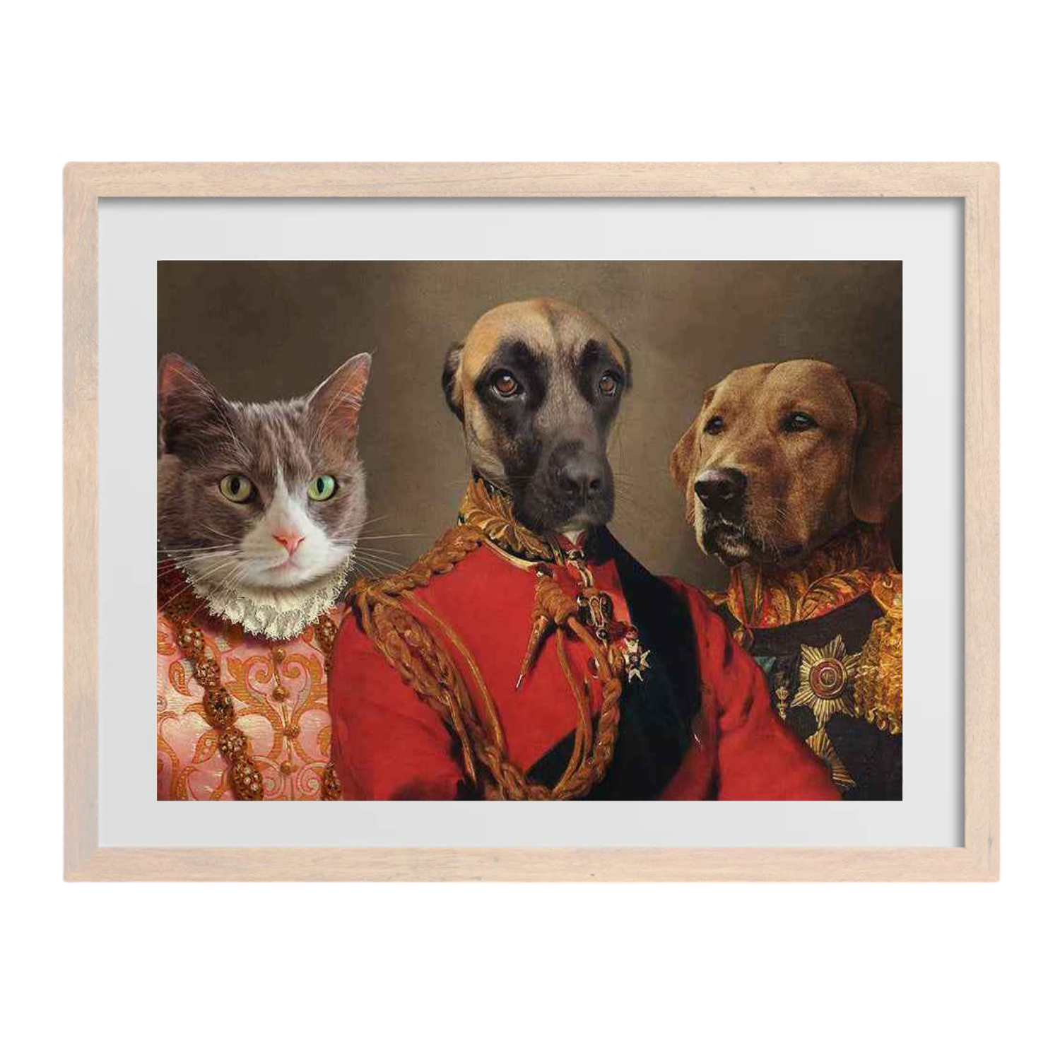 The Lords & Lady Pet Portrait