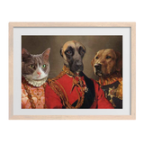 The Lords & Lady Pet Portrait