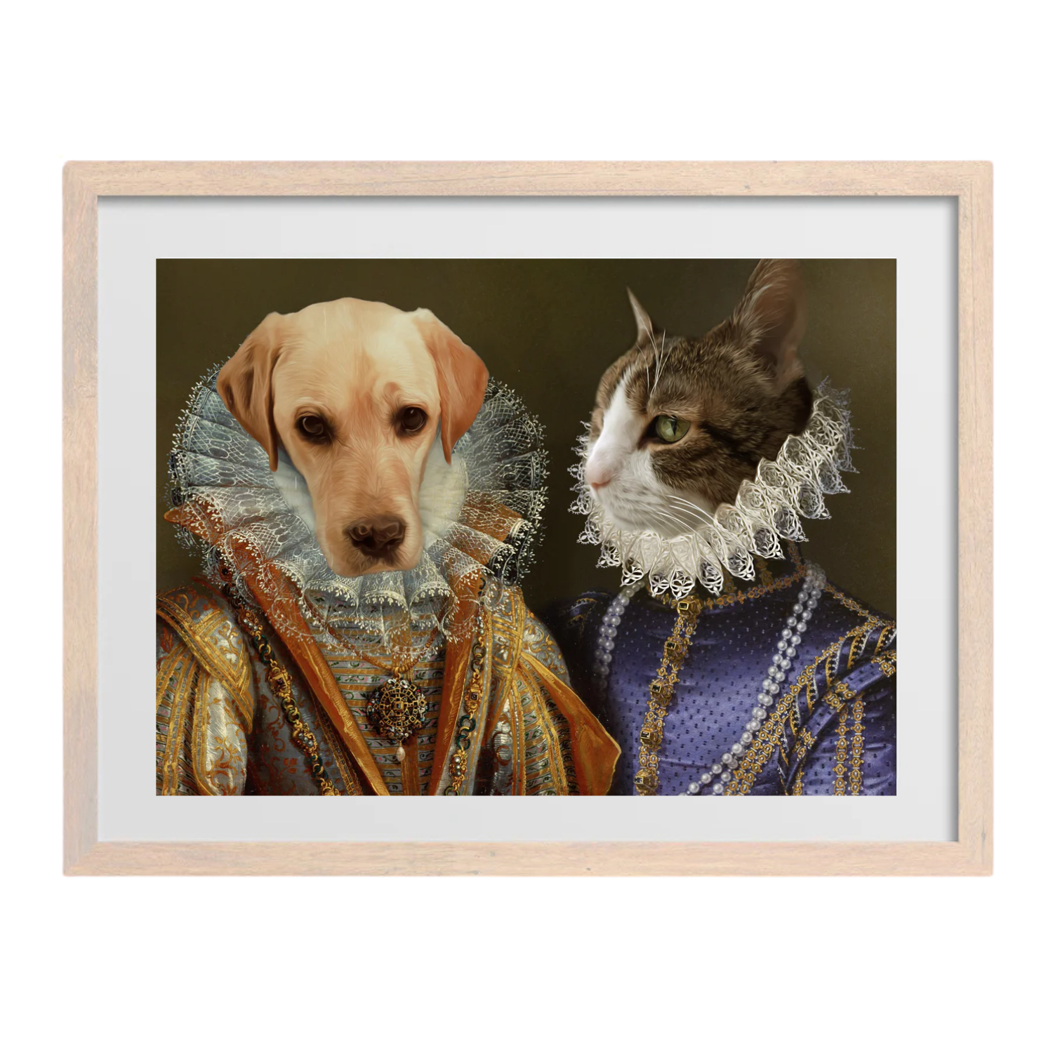 Palace Duke & Duchess Portrait