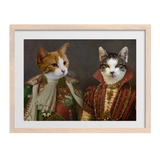 Royal Couple Pet Portrait