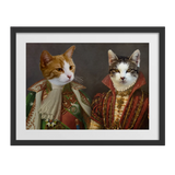 Royal Couple Pet Portrait