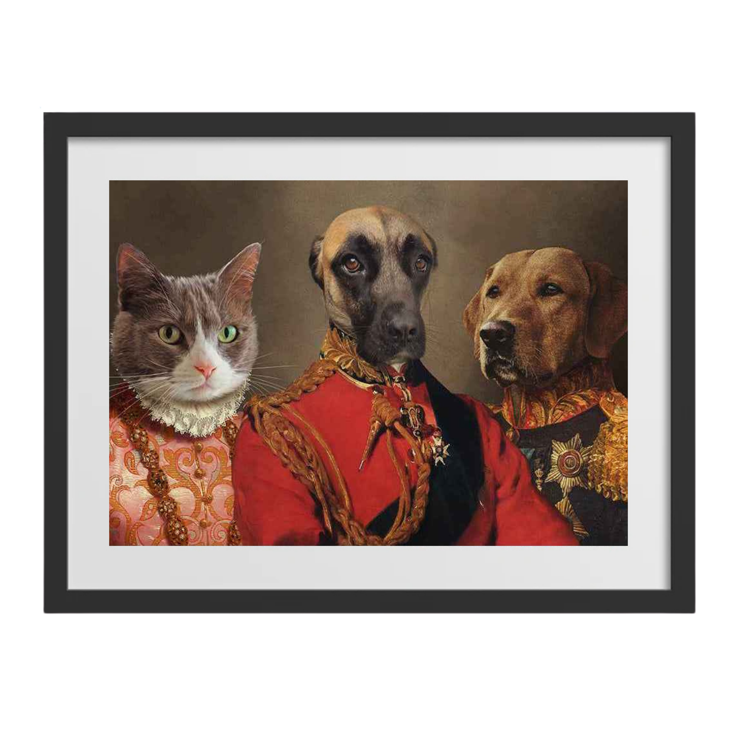 The Lords & Lady Pet Portrait