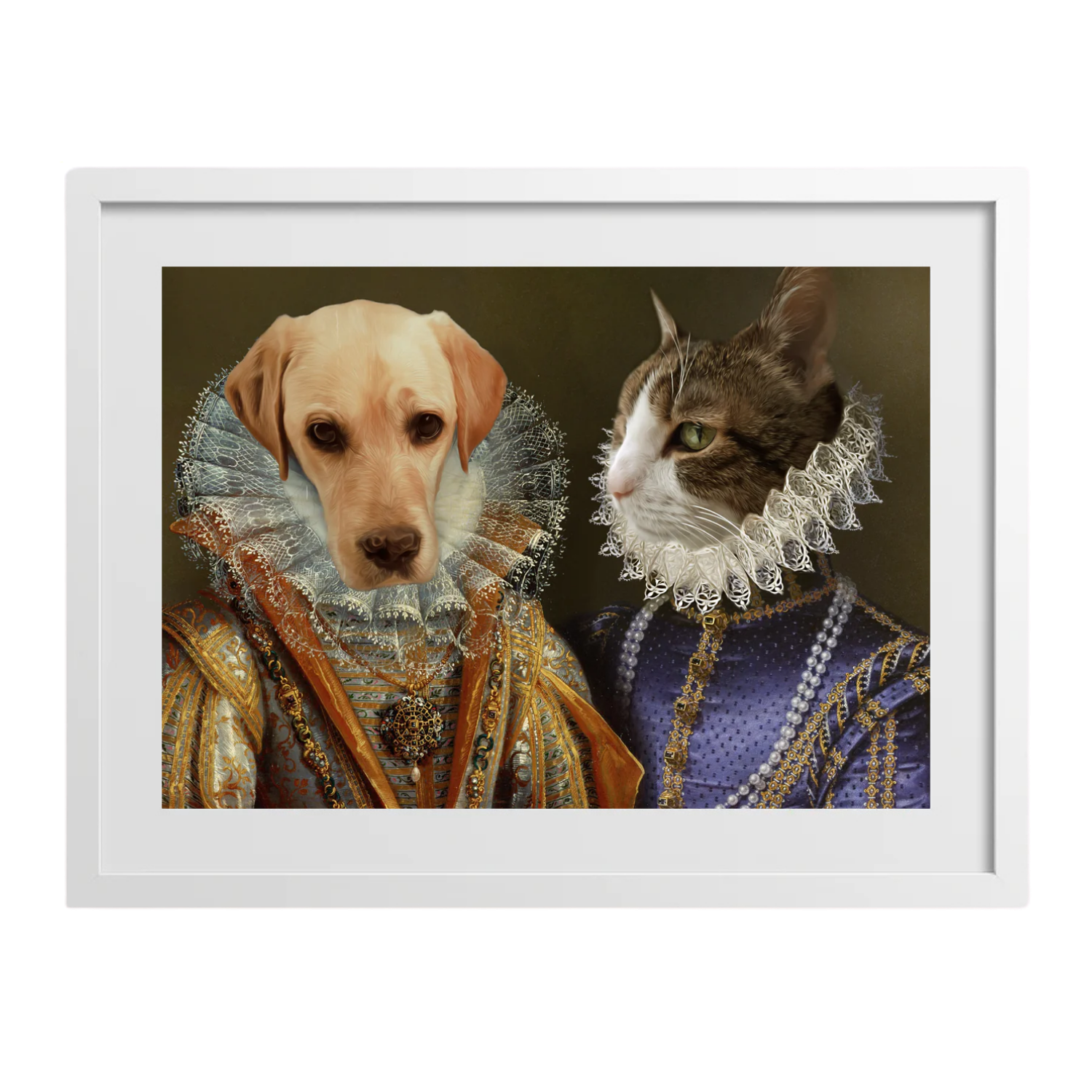 Palace Duke & Duchess Portrait
