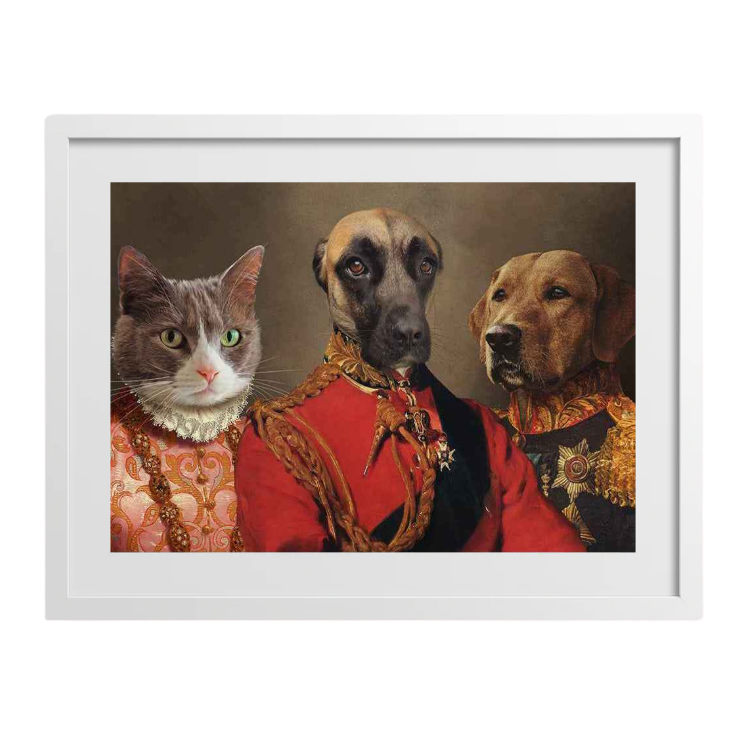 The Lords & Lady Pet Portrait