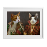 Royal Couple Pet Portrait