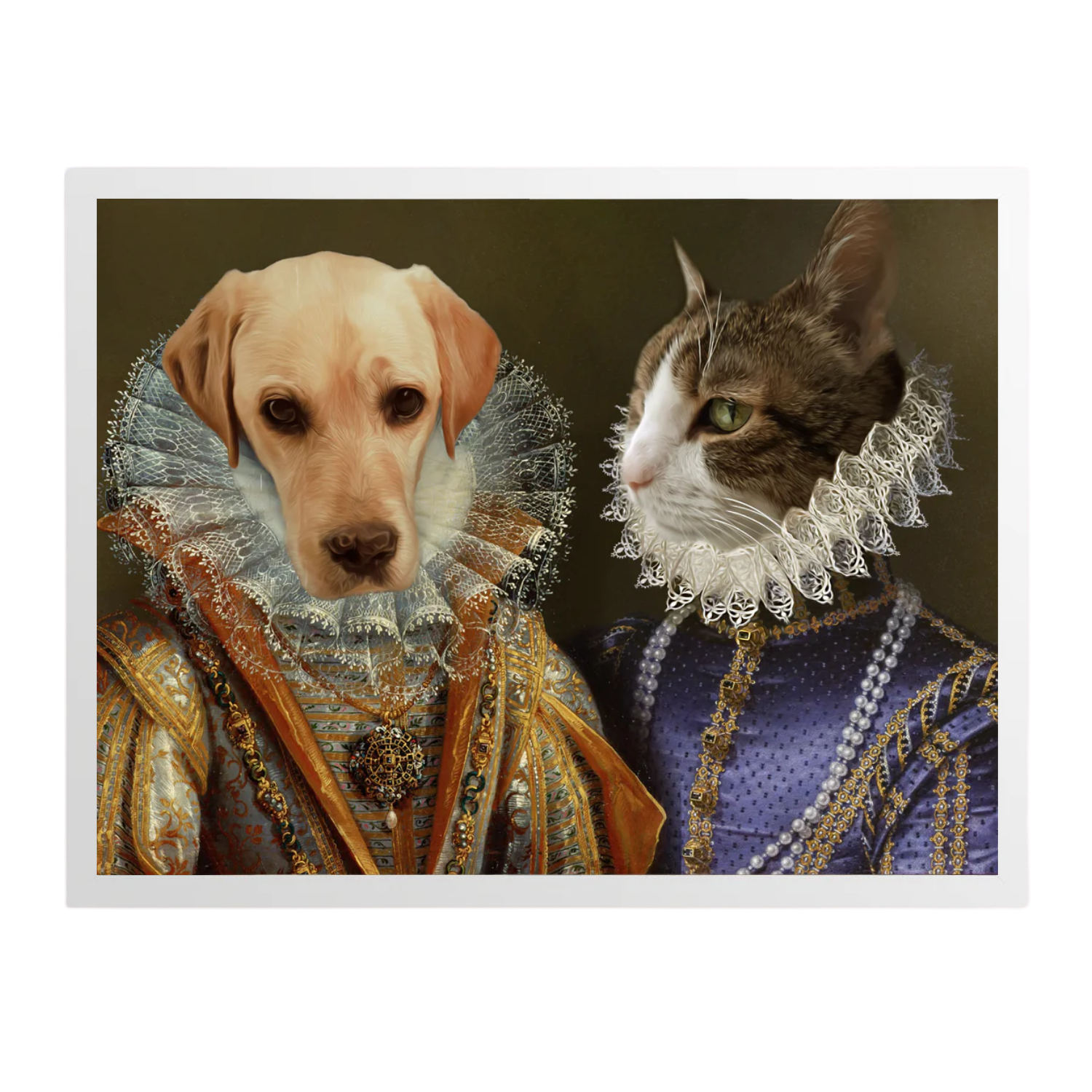 Palace Duke & Duchess Portrait