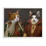Royal Couple Pet Portrait