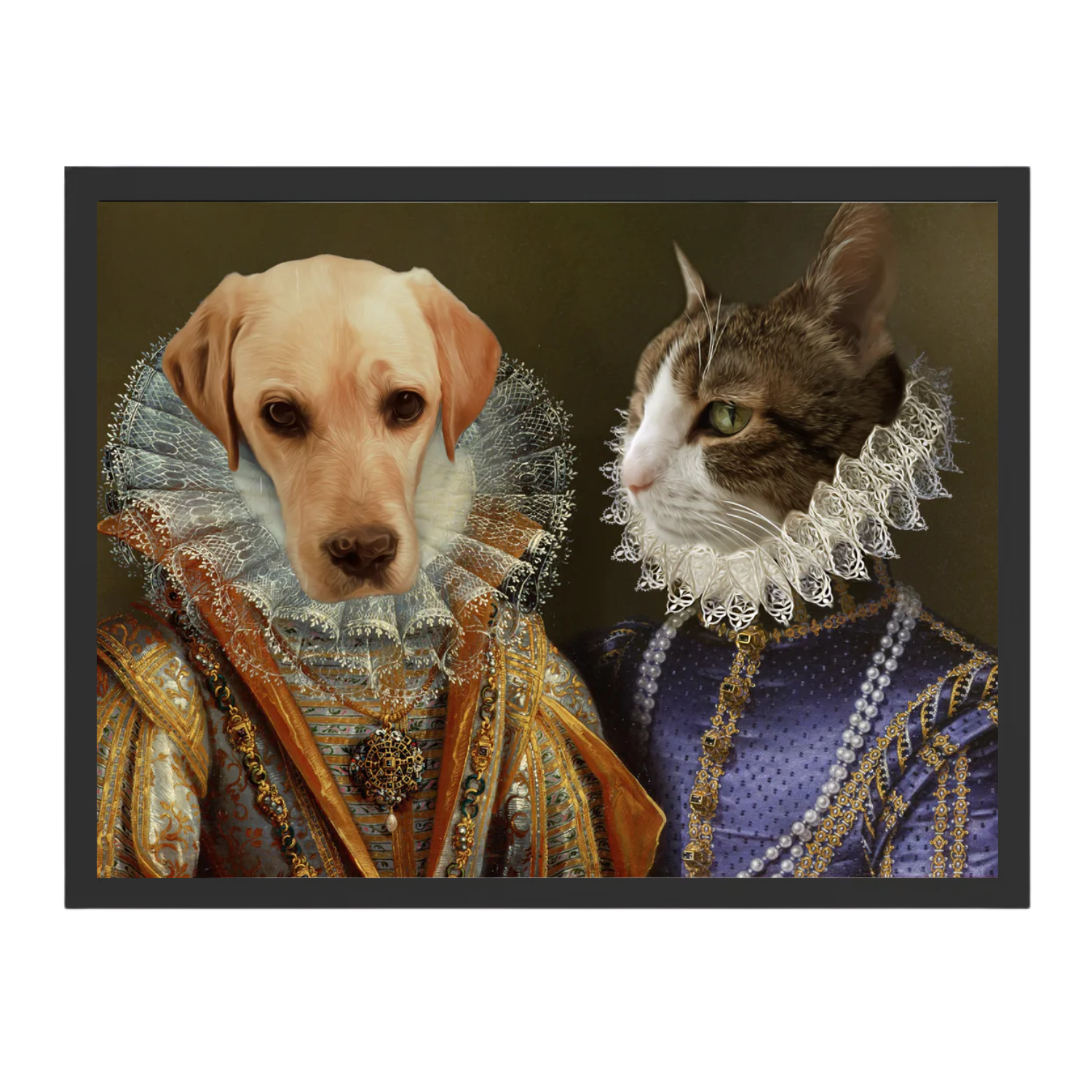 Palace Duke & Duchess Portrait