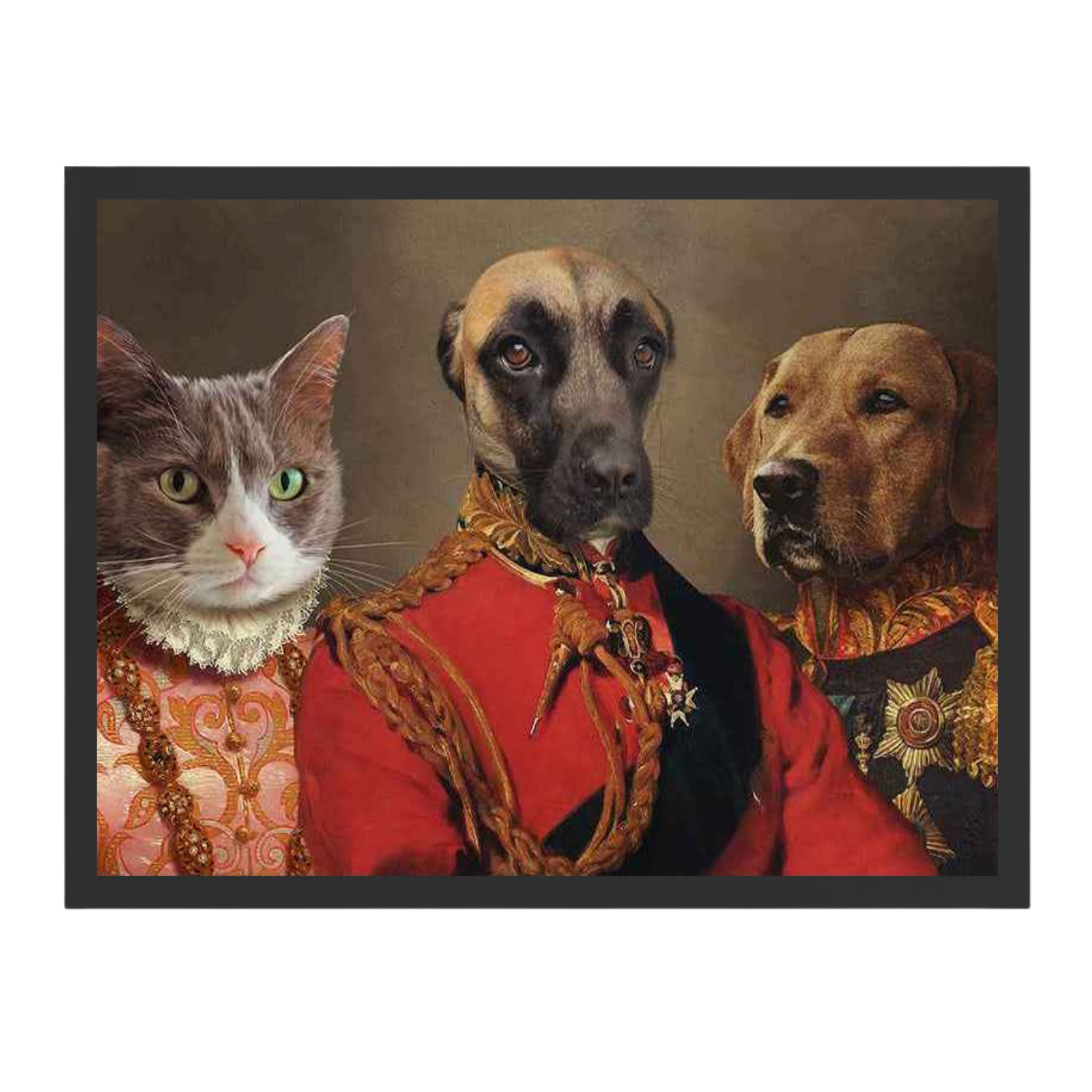 The Lords & Lady Pet Portrait
