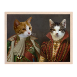 Royal Couple Pet Portrait