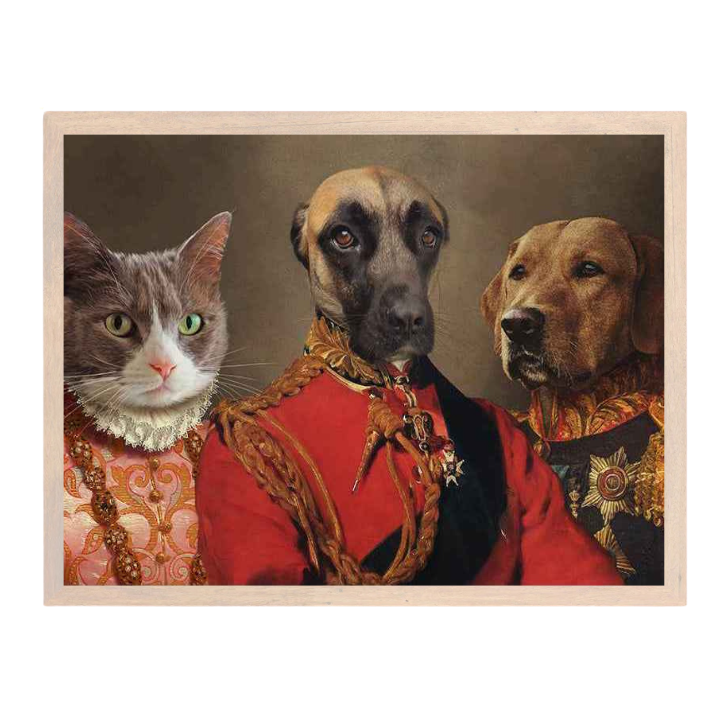 The Lords & Lady Pet Portrait