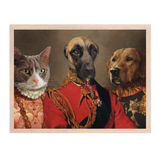 The Lords & Lady Pet Portrait