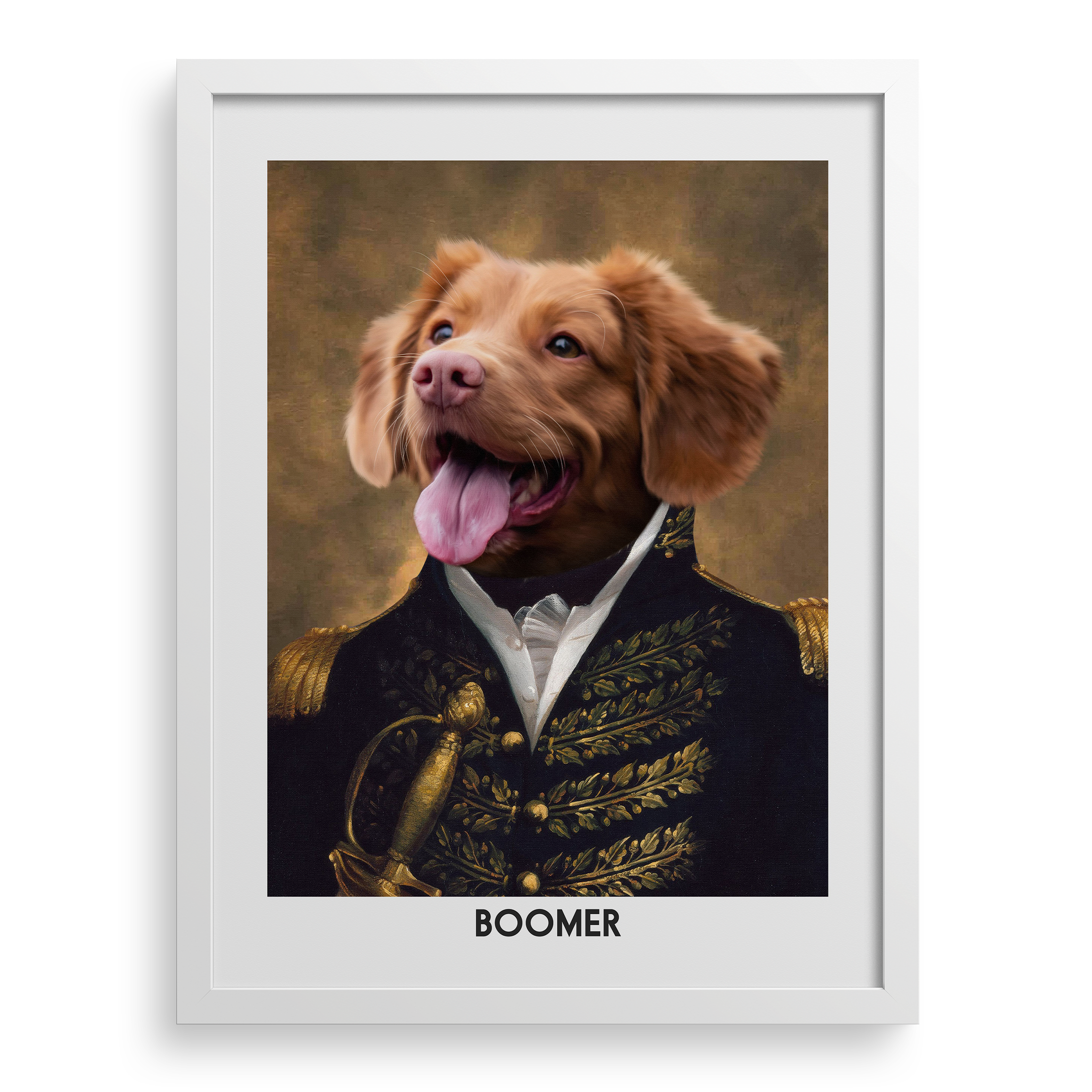 The Prince Custom Pet Portrait