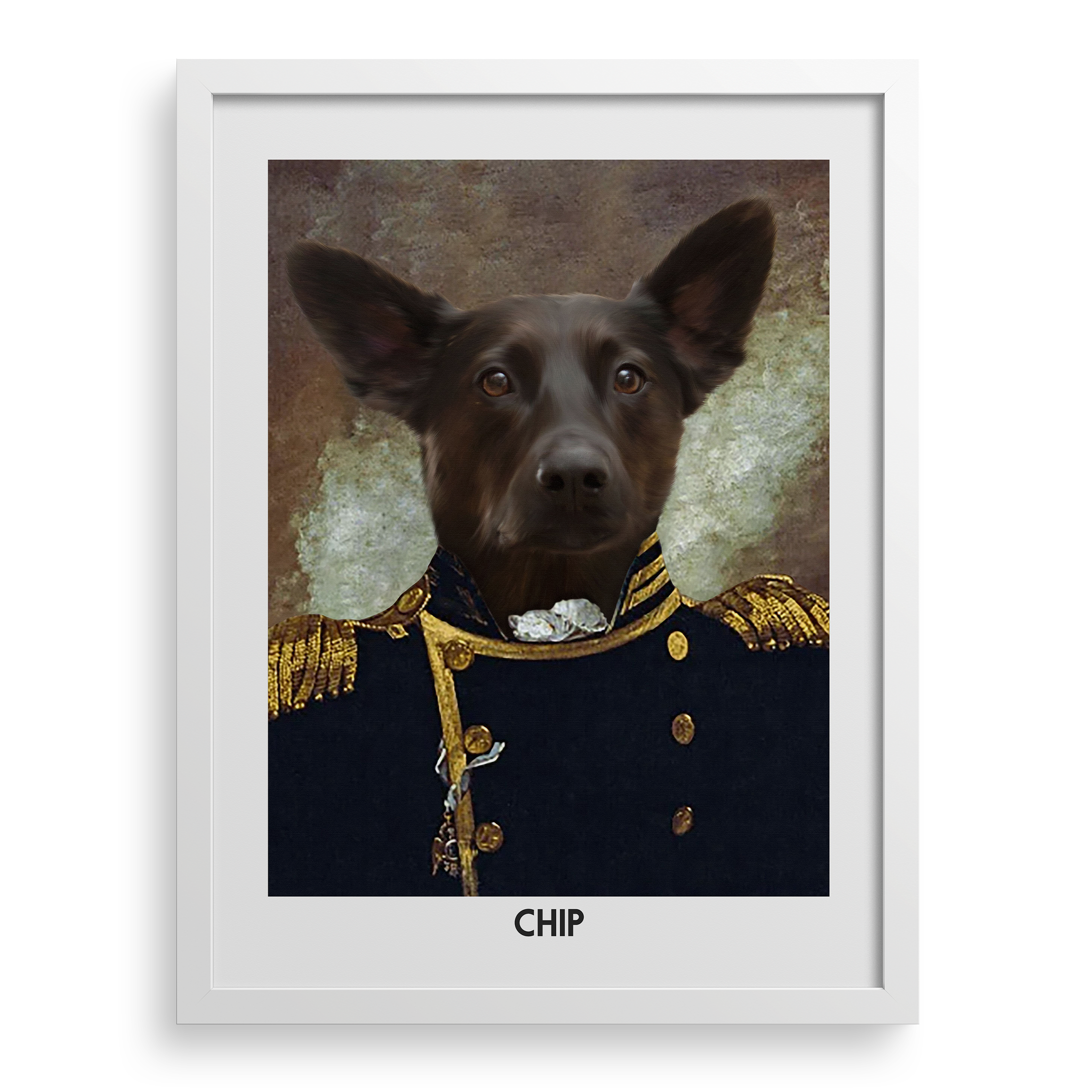 The Grand Elegance Custom Pet Portrait