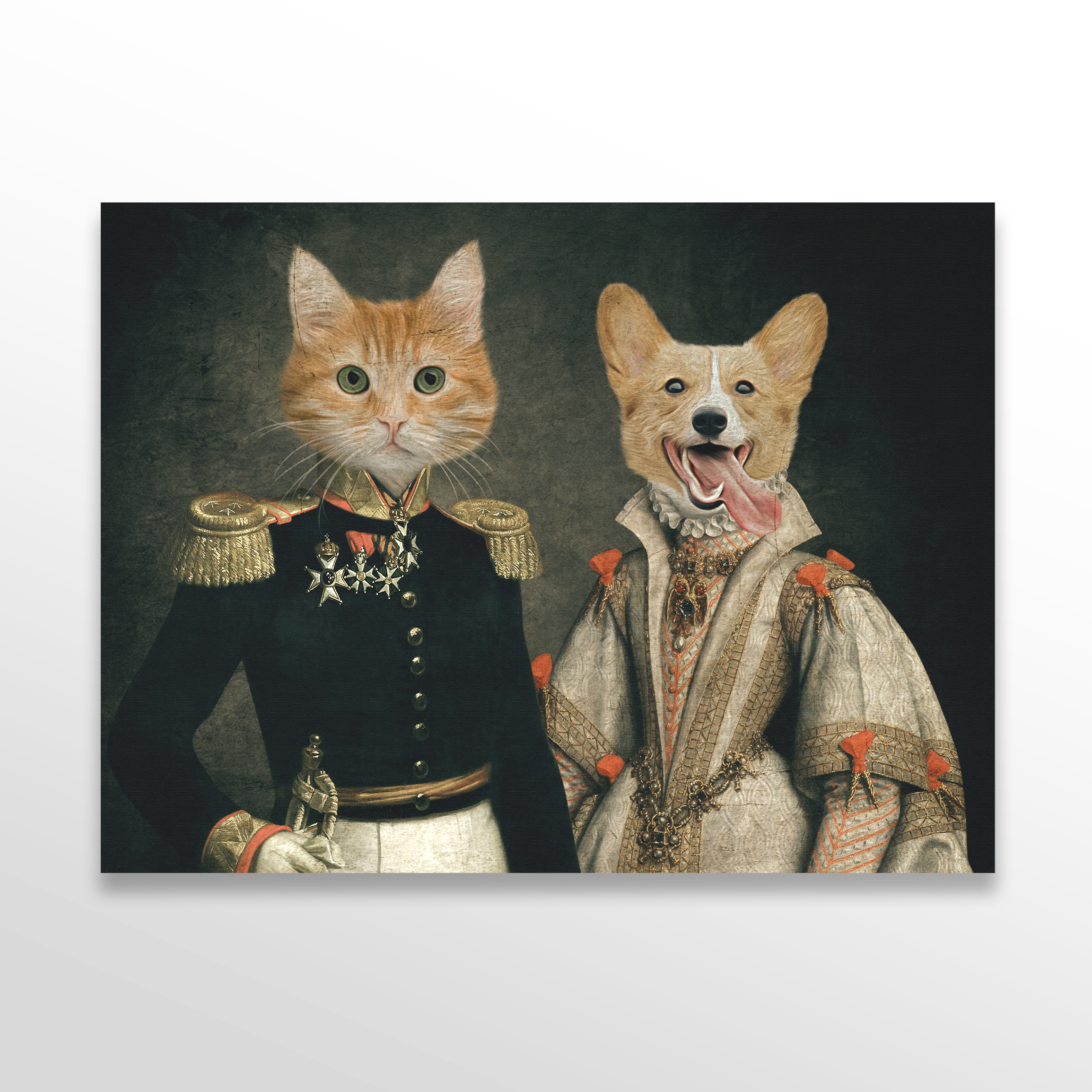 The Duke & Duchess Custom Pet Portrait