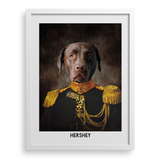 The Regal Leader Custom Pet Portrait