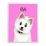 Custom Cartoon Style Pet Portrait