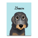 Custom Cartoon Style Pet Portrait