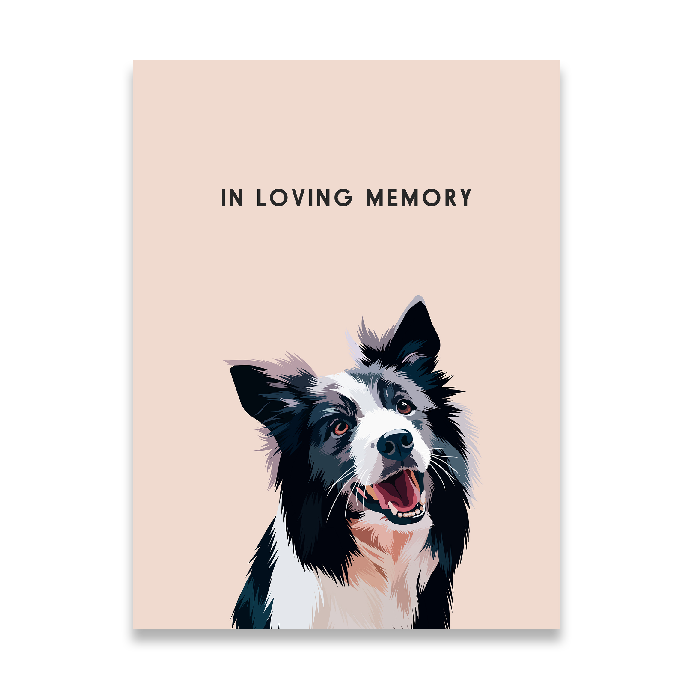 Custom Memorial Pet Portrait