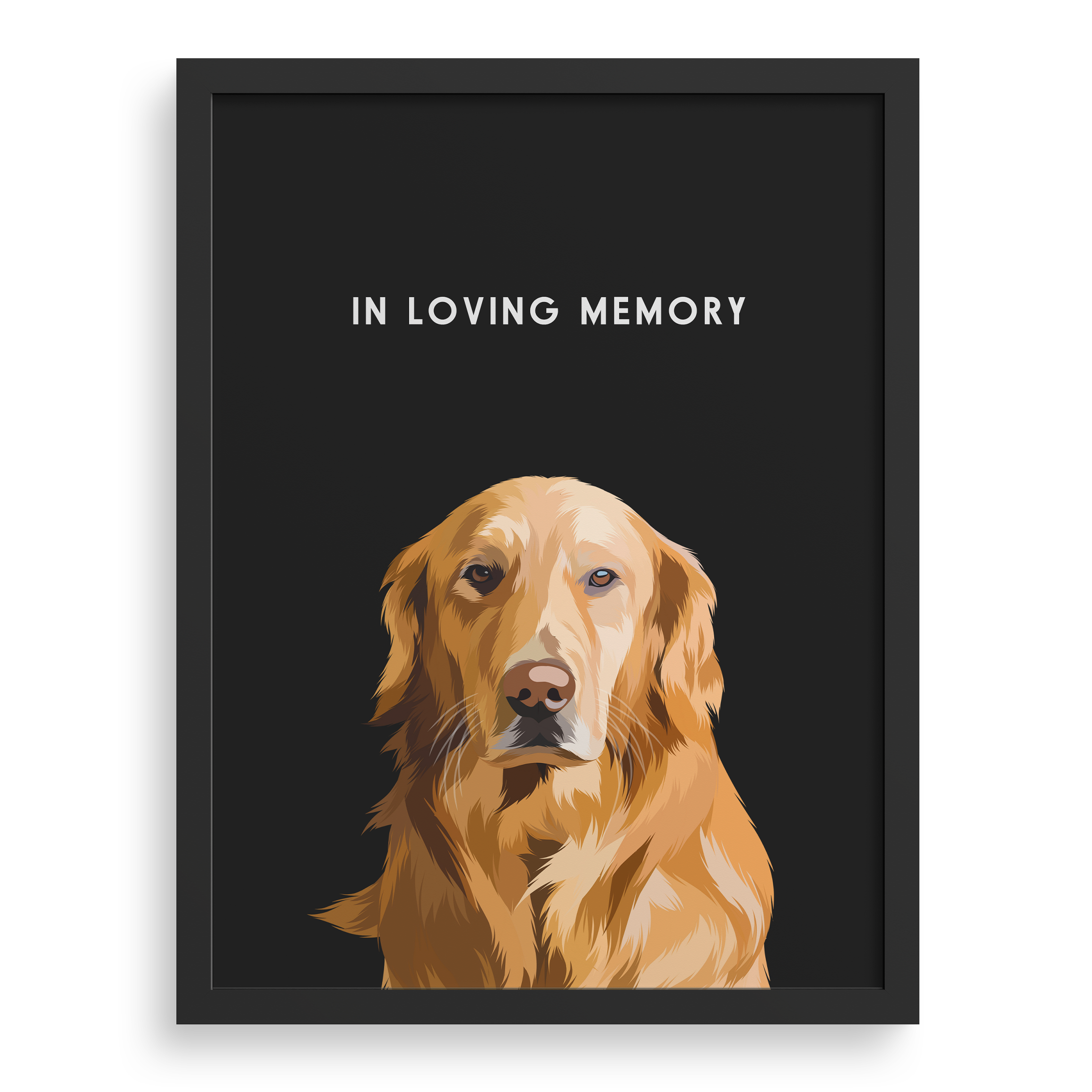 Custom Memorial Pet Portrait