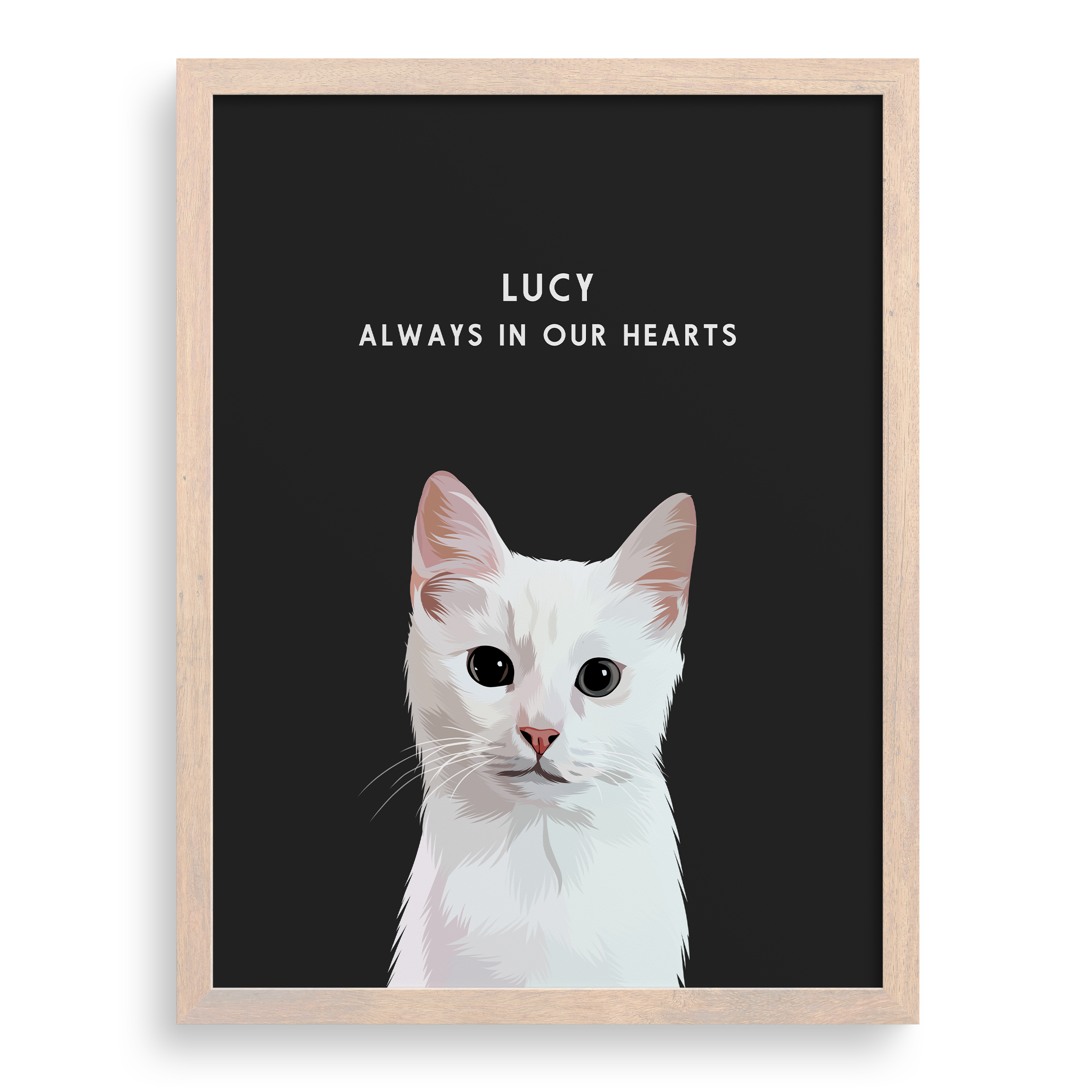 Custom Memorial Pet Portrait