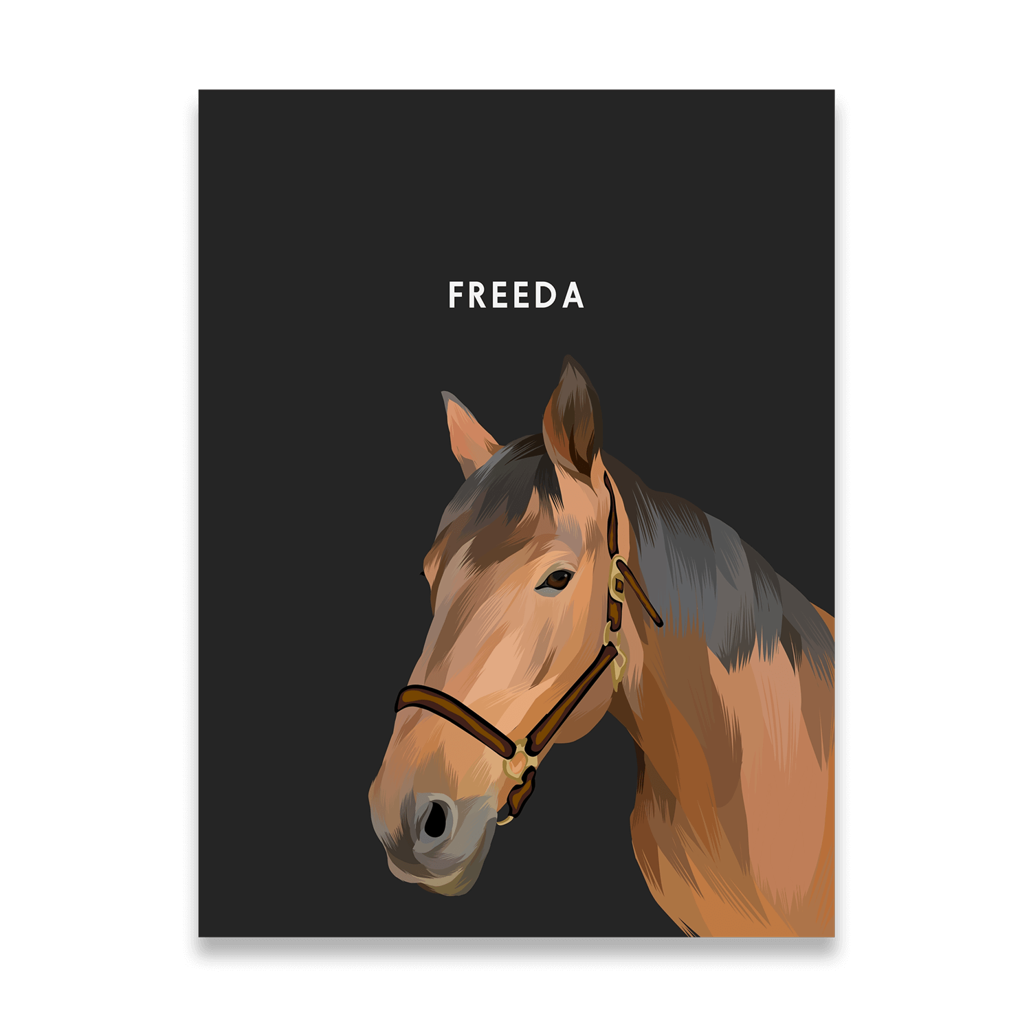 Custom Horse Portrait